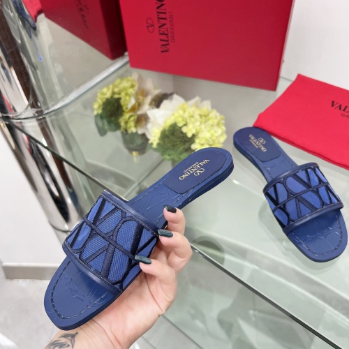 Cheap Valentino Slippers For Women #1198330 Replica Wholesale [$82.00 USD] [ITEM#1198330] on Replica Valentino Slippers