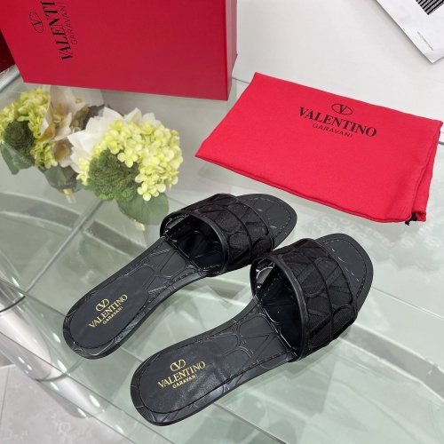 Cheap Valentino Slippers For Women #1198331 Replica Wholesale [$82.00 USD] [ITEM#1198331] on Replica Valentino Slippers