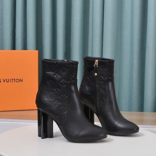 Cheap Louis Vuitton Boots For Women #1198357 Replica Wholesale [$92.00 USD] [ITEM#1198357] on Replica Louis Vuitton Boots