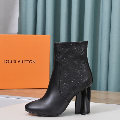 Cheap Louis Vuitton Boots For Women #1198357 Replica Wholesale [$92.00 USD] [ITEM#1198357] on Replica Louis Vuitton Boots