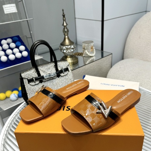 Cheap Louis Vuitton Slippers For Women #1198366 Replica Wholesale [$80.00 USD] [ITEM#1198366] on Replica Louis Vuitton Slippers