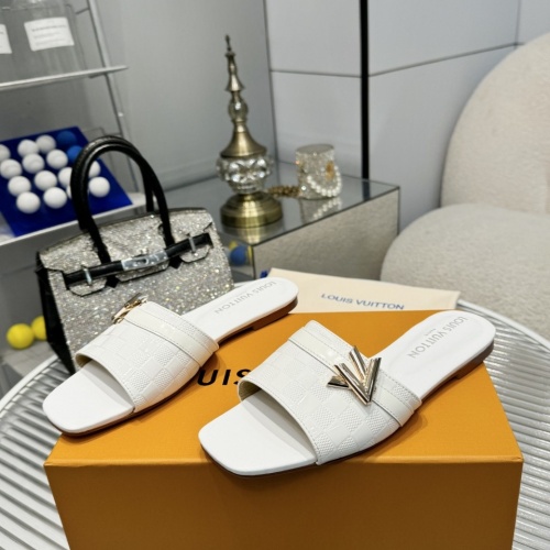 Cheap Louis Vuitton Slippers For Women #1198368 Replica Wholesale [$80.00 USD] [ITEM#1198368] on Replica Louis Vuitton Slippers