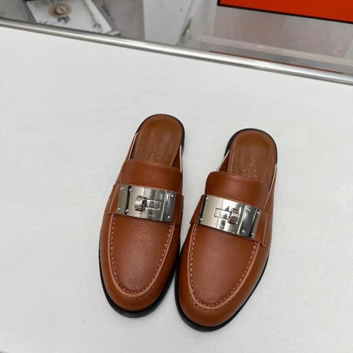 Cheap Hermes Slippers For Women #1198414 Replica Wholesale [$98.00 USD] [ITEM#1198414] on Replica Hermes Slippers