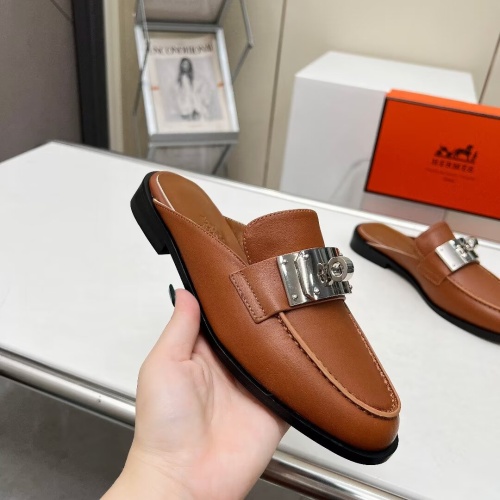 Cheap Hermes Slippers For Women #1198414 Replica Wholesale [$98.00 USD] [ITEM#1198414] on Replica Hermes Slippers