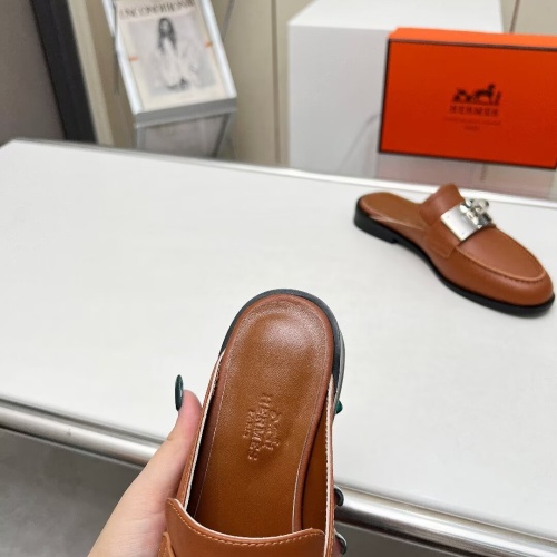 Cheap Hermes Slippers For Women #1198414 Replica Wholesale [$98.00 USD] [ITEM#1198414] on Replica Hermes Slippers