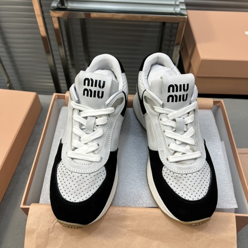Cheap MIU MIU Casual Shoes For Women #1198418 Replica Wholesale [$102.00 USD] [ITEM#1198418] on Replica MIU MIU Casual Shoes