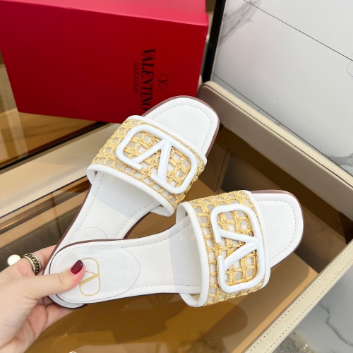 Cheap Valentino Slippers For Women #1198485 Replica Wholesale [$85.00 USD] [ITEM#1198485] on Replica Valentino Slippers