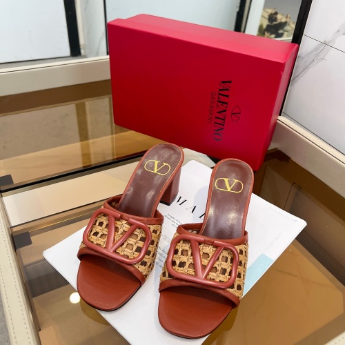 Cheap Valentino Slippers For Women #1198491 Replica Wholesale [$88.00 USD] [ITEM#1198491] on Replica Valentino Slippers