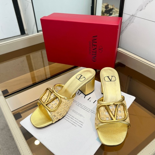 Cheap Valentino Slippers For Women #1198492 Replica Wholesale [$88.00 USD] [ITEM#1198492] on Replica Valentino Slippers