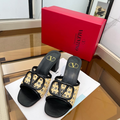 Cheap Valentino Slippers For Women #1198493 Replica Wholesale [$88.00 USD] [ITEM#1198493] on Replica Valentino Slippers