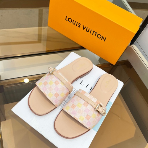 Cheap Louis Vuitton Slippers For Women #1198502 Replica Wholesale [$82.00 USD] [ITEM#1198502] on Replica Louis Vuitton Slippers