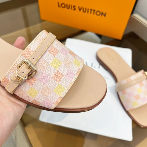 Cheap Louis Vuitton Slippers For Women #1198502 Replica Wholesale [$82.00 USD] [ITEM#1198502] on Replica Louis Vuitton Slippers