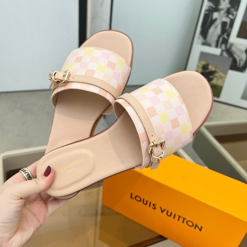 Cheap Louis Vuitton Slippers For Women #1198502 Replica Wholesale [$82.00 USD] [ITEM#1198502] on Replica Louis Vuitton Slippers