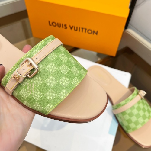 Cheap Louis Vuitton Slippers For Women #1198503 Replica Wholesale [$82.00 USD] [ITEM#1198503] on Replica Louis Vuitton Slippers