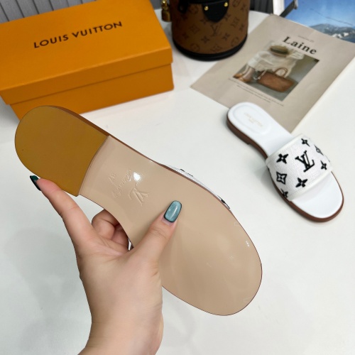 Cheap Louis Vuitton Slippers For Women #1198507 Replica Wholesale [$85.00 USD] [ITEM#1198507] on Replica Louis Vuitton Slippers