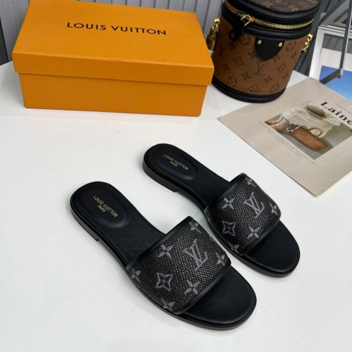 Cheap Louis Vuitton Slippers For Women #1198509 Replica Wholesale [$85.00 USD] [ITEM#1198509] on Replica Louis Vuitton Slippers