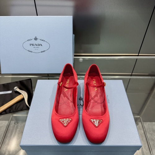 Cheap Prada High-heeled Shoes For Women #1198522 Replica Wholesale [$102.00 USD] [ITEM#1198522] on Replica Prada High-heeled Shoes