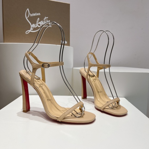 Cheap Christian Louboutin Sandal For Women #1198530 Replica Wholesale [$102.00 USD] [ITEM#1198530] on Replica Christian Louboutin Sandal