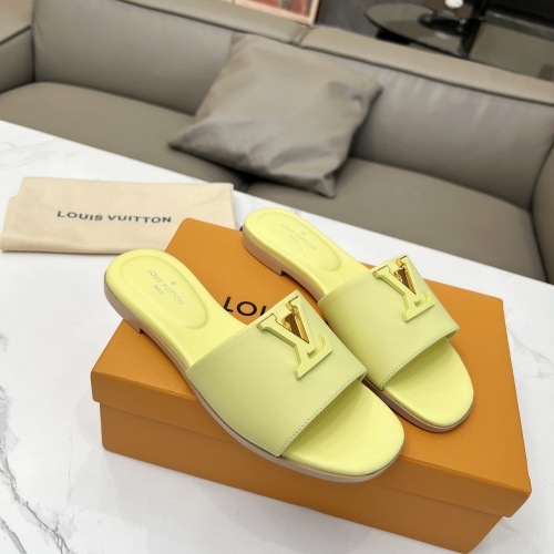 Cheap Louis Vuitton Slippers For Women #1198565 Replica Wholesale [$85.00 USD] [ITEM#1198565] on Replica Louis Vuitton Slippers