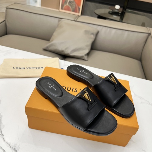 Cheap Louis Vuitton Slippers For Women #1198567 Replica Wholesale [$85.00 USD] [ITEM#1198567] on Replica Louis Vuitton Slippers