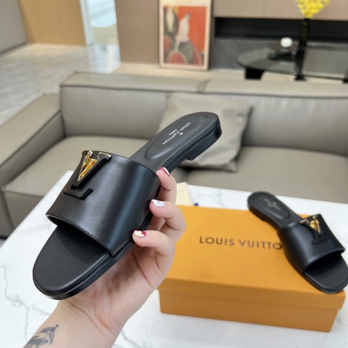 Cheap Louis Vuitton Slippers For Women #1198567 Replica Wholesale [$85.00 USD] [ITEM#1198567] on Replica Louis Vuitton Slippers