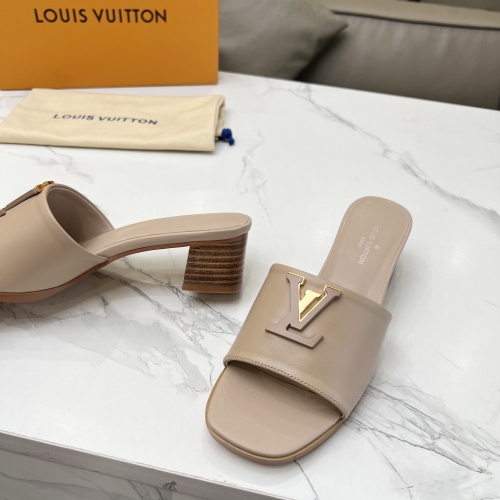 Cheap Louis Vuitton Slippers For Women #1198570 Replica Wholesale [$88.00 USD] [ITEM#1198570] on Replica Louis Vuitton Slippers