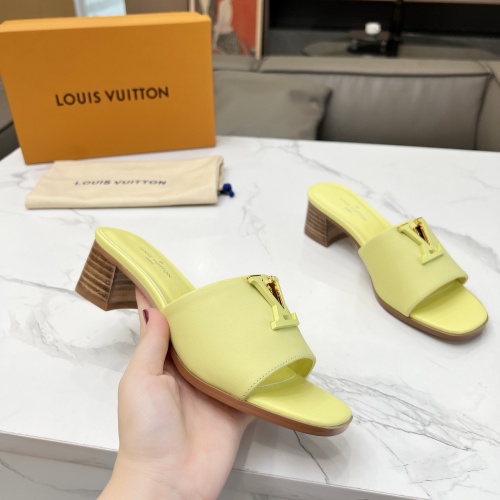 Cheap Louis Vuitton Slippers For Women #1198571 Replica Wholesale [$88.00 USD] [ITEM#1198571] on Replica Louis Vuitton Slippers