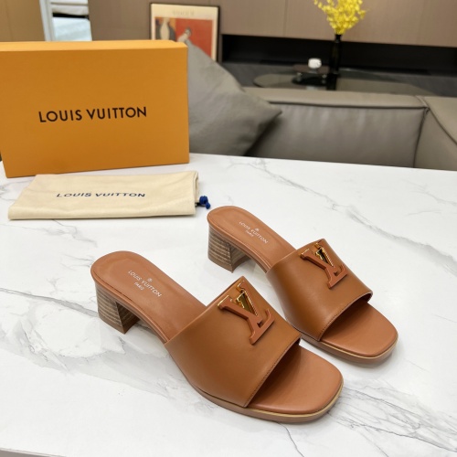 Cheap Louis Vuitton Slippers For Women #1198572 Replica Wholesale [$88.00 USD] [ITEM#1198572] on Replica Louis Vuitton Slippers