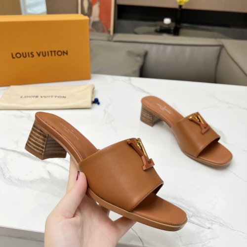 Cheap Louis Vuitton Slippers For Women #1198572 Replica Wholesale [$88.00 USD] [ITEM#1198572] on Replica Louis Vuitton Slippers