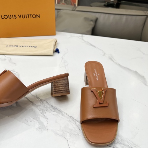 Cheap Louis Vuitton Slippers For Women #1198572 Replica Wholesale [$88.00 USD] [ITEM#1198572] on Replica Louis Vuitton Slippers