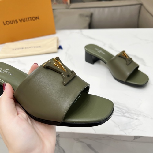 Cheap Louis Vuitton Slippers For Women #1198573 Replica Wholesale [$88.00 USD] [ITEM#1198573] on Replica Louis Vuitton Slippers