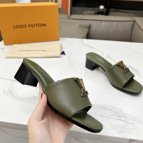 Cheap Louis Vuitton Slippers For Women #1198573 Replica Wholesale [$88.00 USD] [ITEM#1198573] on Replica Louis Vuitton Slippers