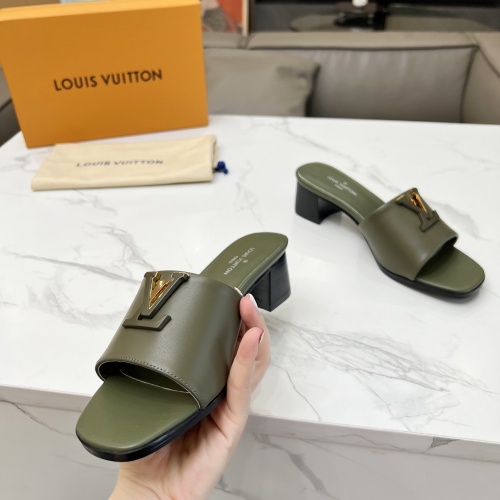 Cheap Louis Vuitton Slippers For Women #1198573 Replica Wholesale [$88.00 USD] [ITEM#1198573] on Replica Louis Vuitton Slippers