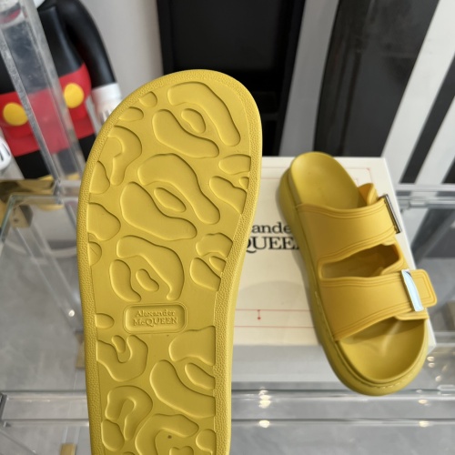 Cheap Alexander McQueen Slippers For Women #1198607 Replica Wholesale [$92.00 USD] [ITEM#1198607] on Replica Alexander McQueen Slippers