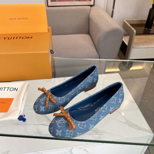 Cheap Louis Vuitton Flat Shoes For Women #1198640 Replica Wholesale [$102.00 USD] [ITEM#1198640] on Replica Louis Vuitton Flat Shoes