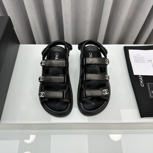 Cheap Chanel Sandal For Women #1198652 Replica Wholesale [$122.00 USD] [ITEM#1198652] on Replica Chanel Sandal