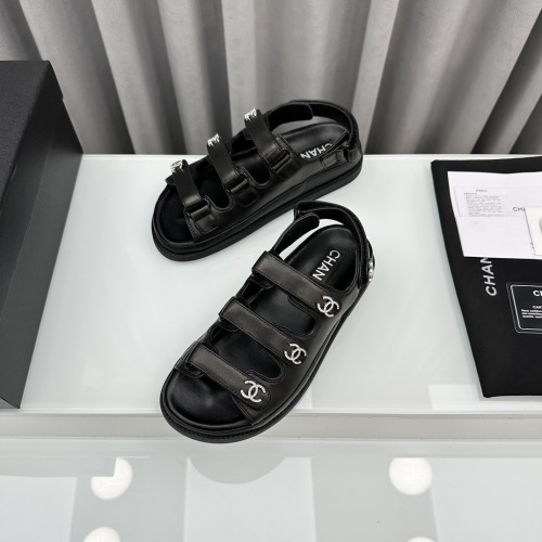 Cheap Chanel Sandal For Women #1198652 Replica Wholesale [$122.00 USD] [ITEM#1198652] on Replica Chanel Sandal