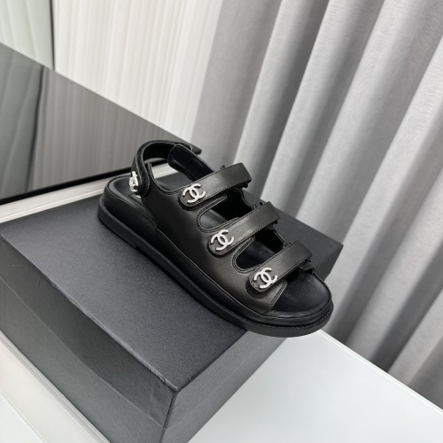 Cheap Chanel Sandal For Women #1198652 Replica Wholesale [$122.00 USD] [ITEM#1198652] on Replica Chanel Sandal