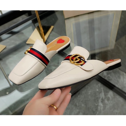 Cheap Gucci Slippers For Women #1198748 Replica Wholesale [$88.00 USD] [ITEM#1198748] on Replica Gucci Slippers