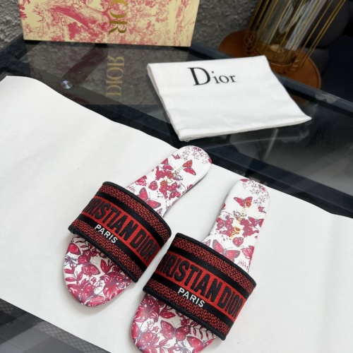 Cheap Christian Dior Slippers For Women #1198752 Replica Wholesale [$72.00 USD] [ITEM#1198752] on Replica Christian Dior Slippers