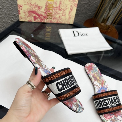 Cheap Christian Dior Slippers For Women #1198753 Replica Wholesale [$72.00 USD] [ITEM#1198753] on Replica Christian Dior Slippers