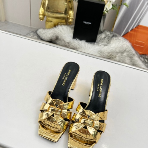 Cheap Yves Saint Laurent YSL Slippers For Women #1198755 Replica Wholesale [$82.00 USD] [ITEM#1198755] on Replica Yves Saint Laurent YSL Slippers