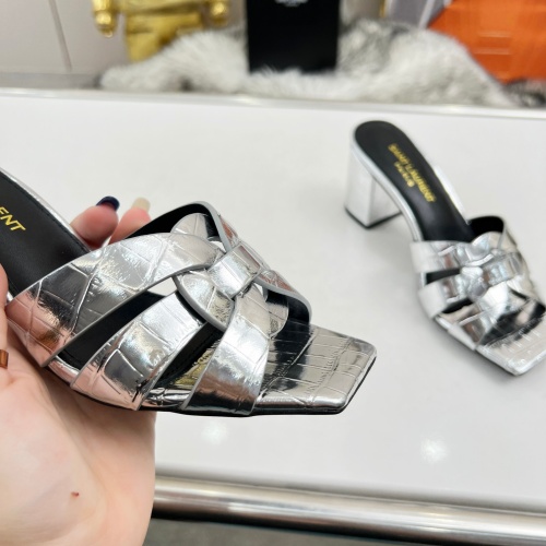 Cheap Yves Saint Laurent YSL Slippers For Women #1198756 Replica Wholesale [$82.00 USD] [ITEM#1198756] on Replica Yves Saint Laurent YSL Slippers