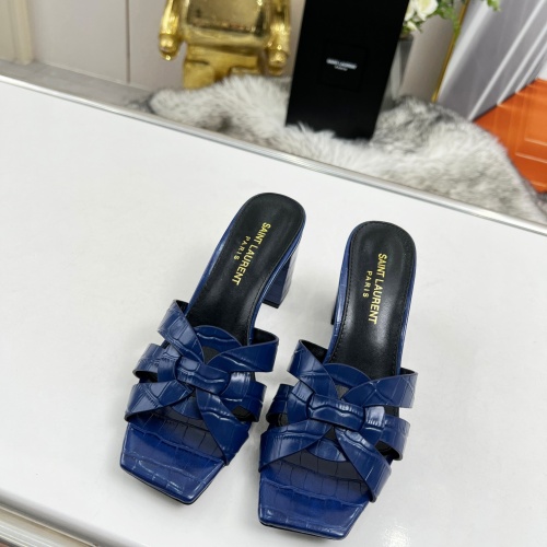 Cheap Yves Saint Laurent YSL Slippers For Women #1198764 Replica Wholesale [$82.00 USD] [ITEM#1198764] on Replica Yves Saint Laurent YSL Slippers