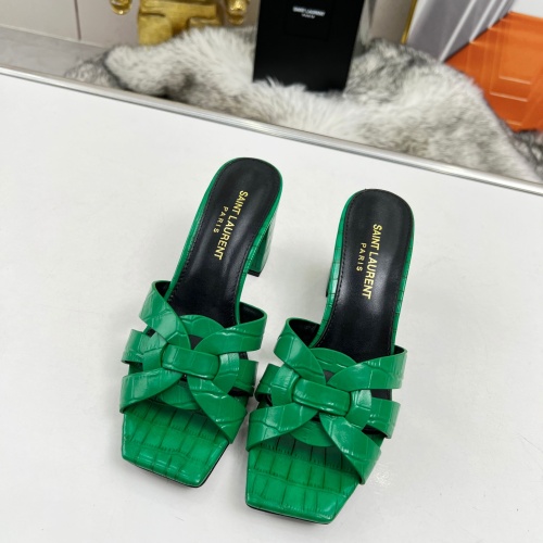 Cheap Yves Saint Laurent YSL Slippers For Women #1198766 Replica Wholesale [$82.00 USD] [ITEM#1198766] on Replica Yves Saint Laurent YSL Slippers