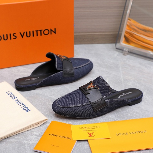 Cheap Louis Vuitton Slippers For Women #1198796 Replica Wholesale [$112.00 USD] [ITEM#1198796] on Replica Louis Vuitton Slippers