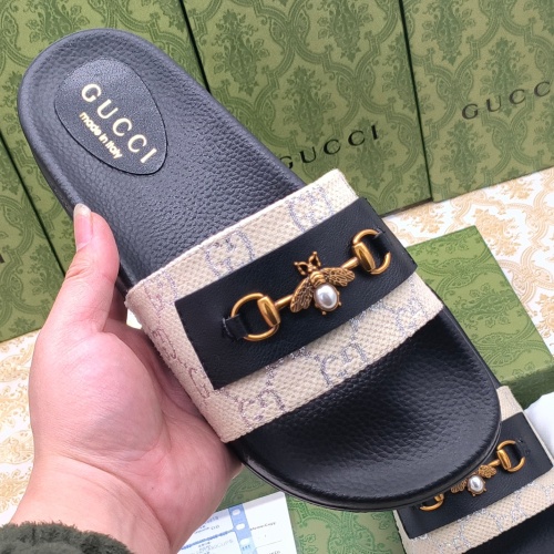 Cheap Gucci Slippers For Men #1198817 Replica Wholesale [$52.00 USD] [ITEM#1198817] on Replica Gucci Slippers