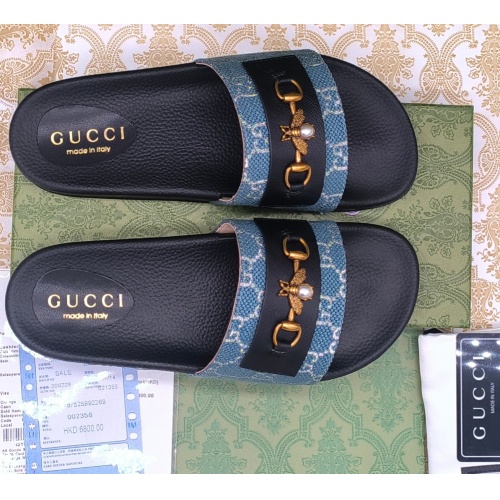 Cheap Gucci Slippers For Women #1198826 Replica Wholesale [$52.00 USD] [ITEM#1198826] on Replica Gucci Slippers