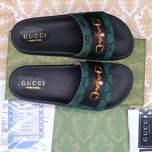 Cheap Gucci Slippers For Women #1198830 Replica Wholesale [$52.00 USD] [ITEM#1198830] on Replica Gucci Slippers