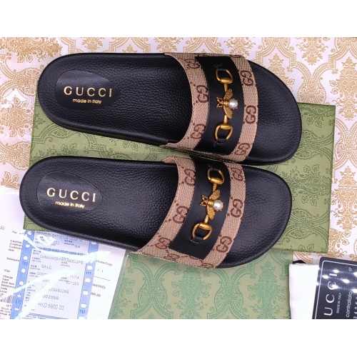 Cheap Gucci Slippers For Women #1198832 Replica Wholesale [$52.00 USD] [ITEM#1198832] on Replica Gucci Slippers